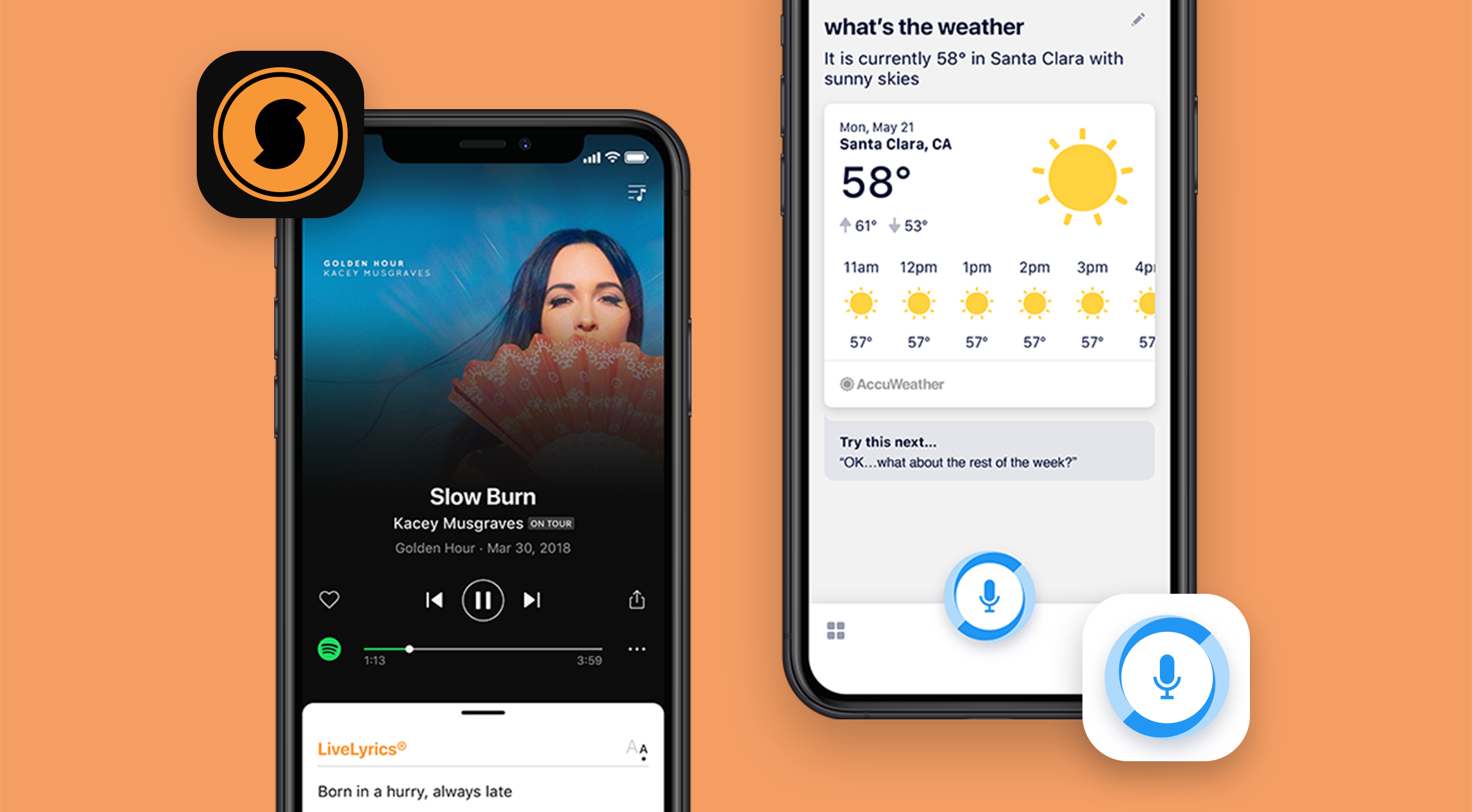 SoundHound player redesign